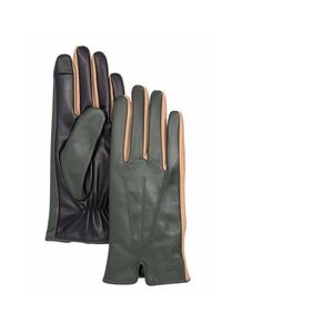 Echo Forest Green/Tan Leather Gloves. 100% Sheep Leather Lining. 100% Wool.